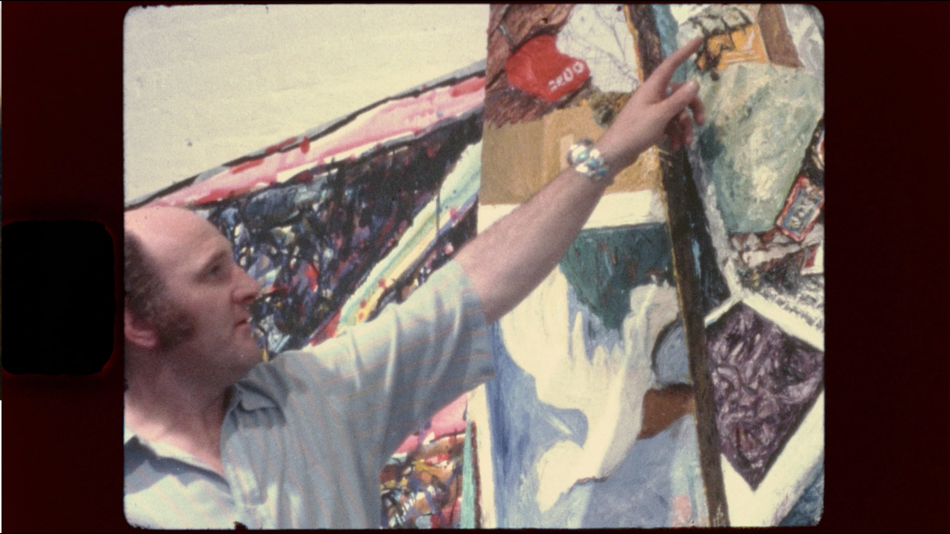 Film still from Painting as Model